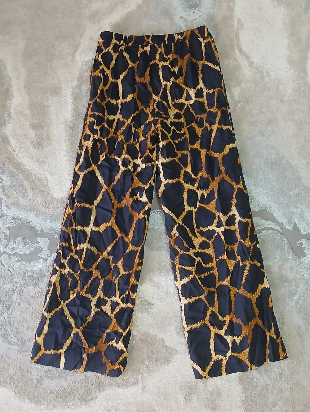 Milly Marlowe Giraffe-Print Linen Pants - Picture 6 of 8